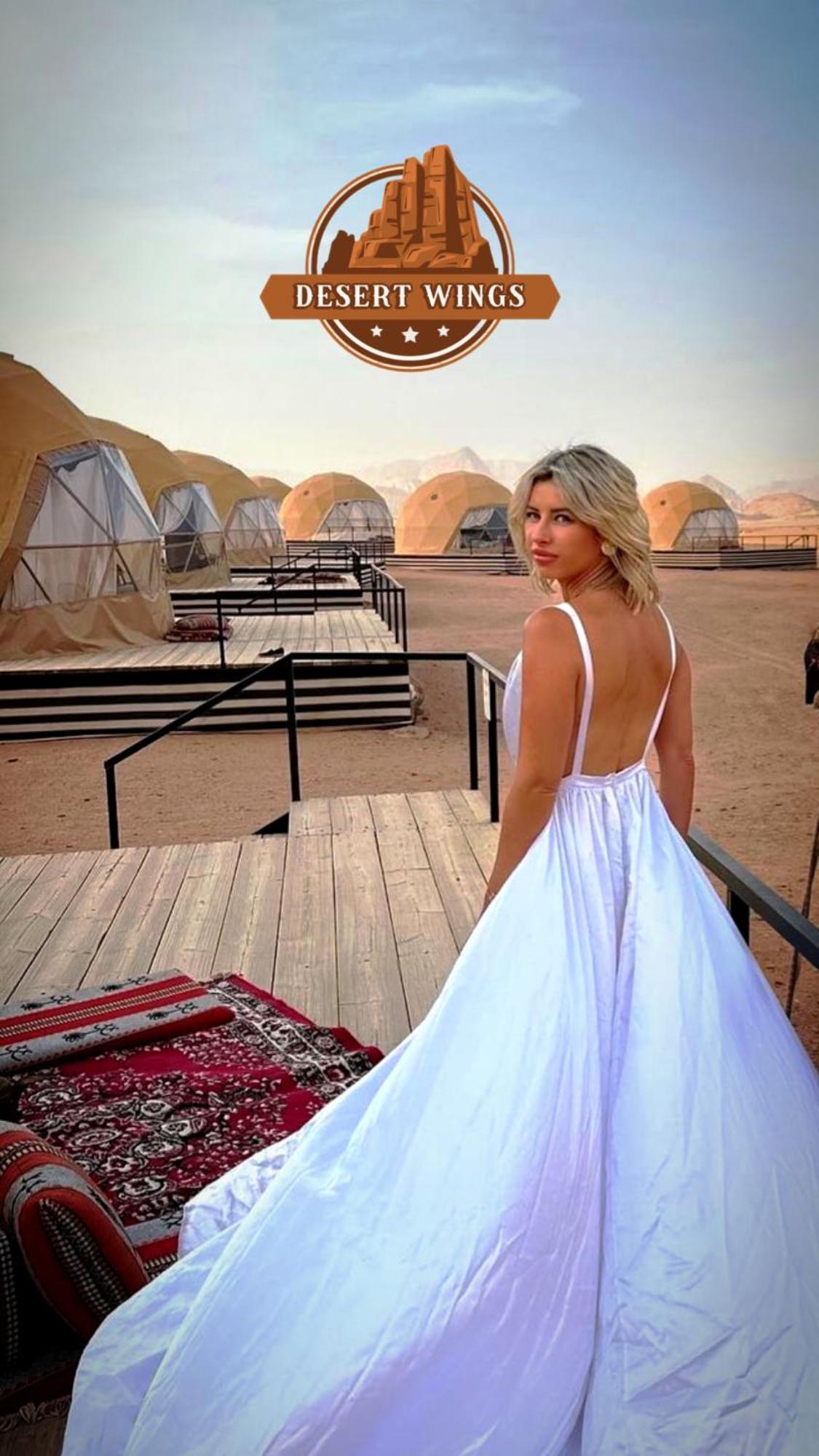 Rum Wings Bubble Luxury Camp Wadi Rum Exterior foto