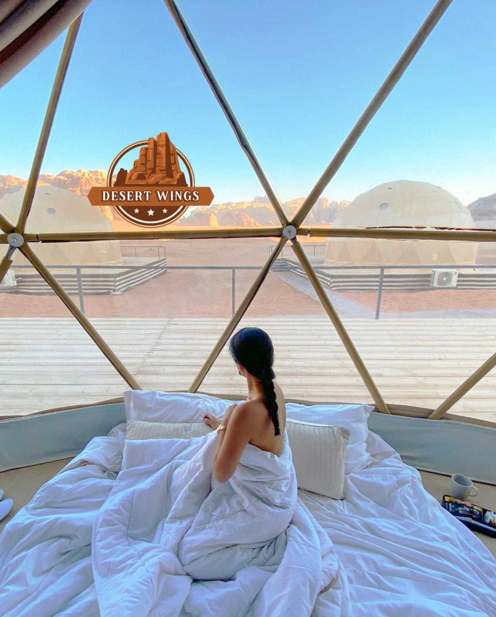 Rum Wings Bubble Luxury Camp Wadi Rum Exterior foto
