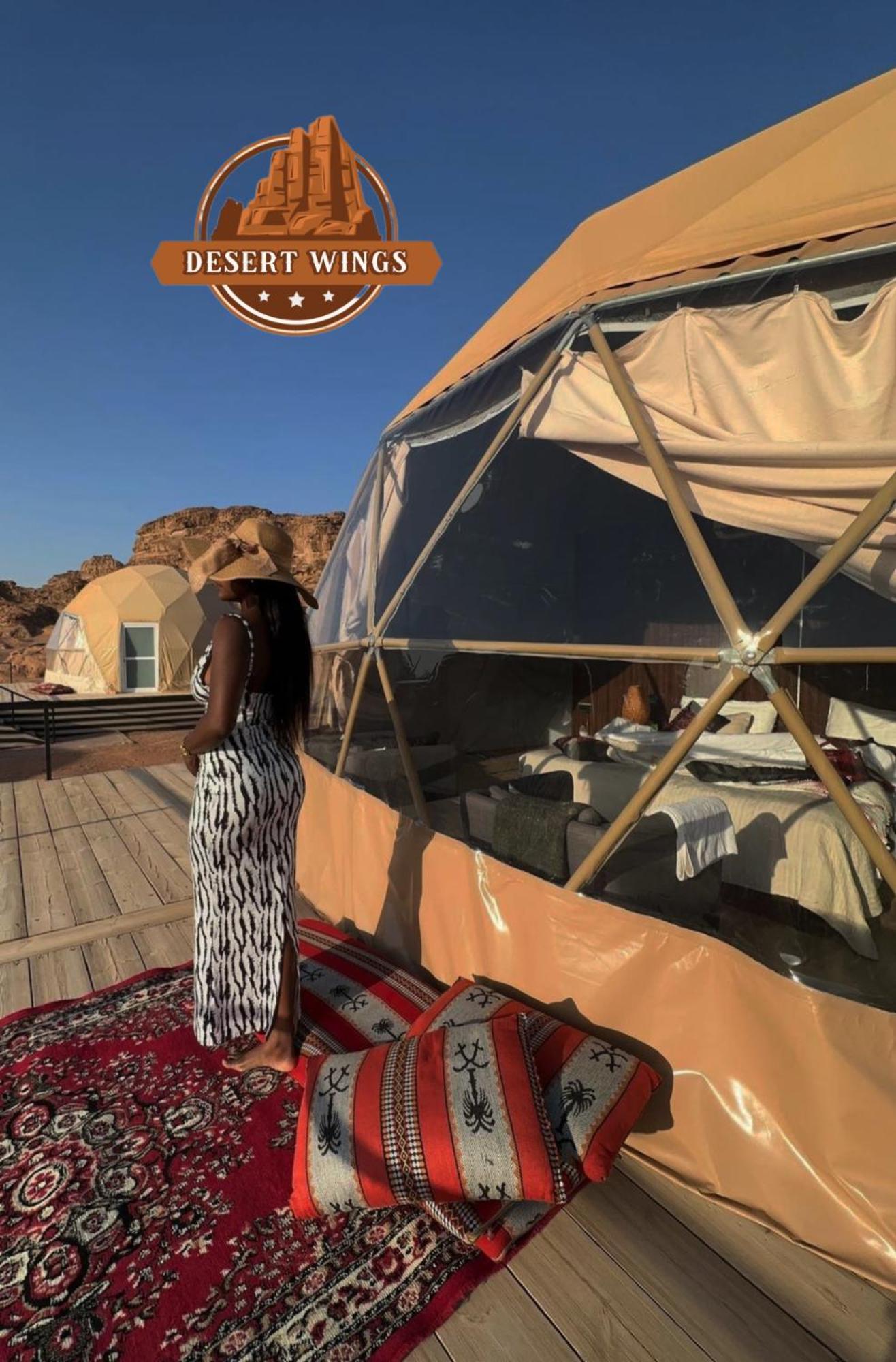 Rum Wings Bubble Luxury Camp Wadi Rum Exterior foto