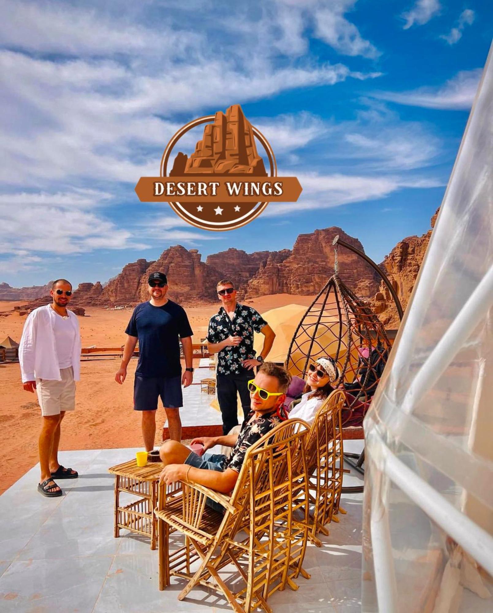 Rum Wings Bubble Luxury Camp Wadi Rum Exterior foto