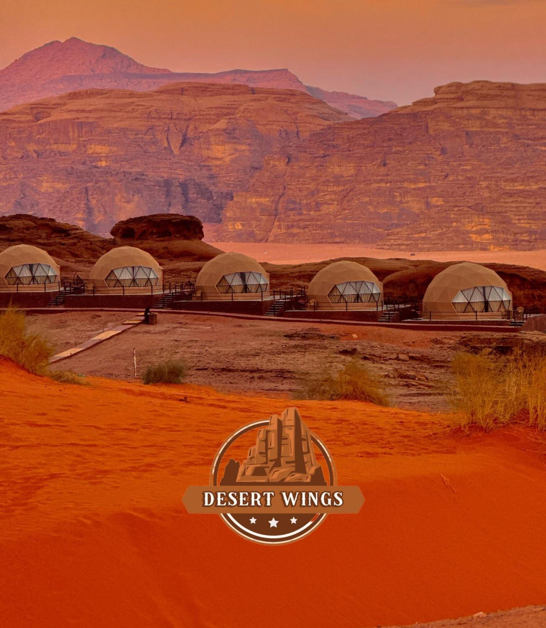 Rum Wings Bubble Luxury Camp Wadi Rum Exterior foto